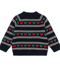 Cardigans*Konges Sløjd Cardigan - Uld/Polyamid - Belou - Heart