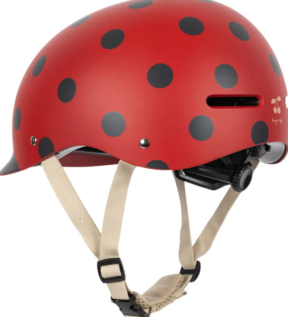 Børnesikkerhed|Cykelhjelme*Konges Sløjd Cykelhjelm - Ladybug