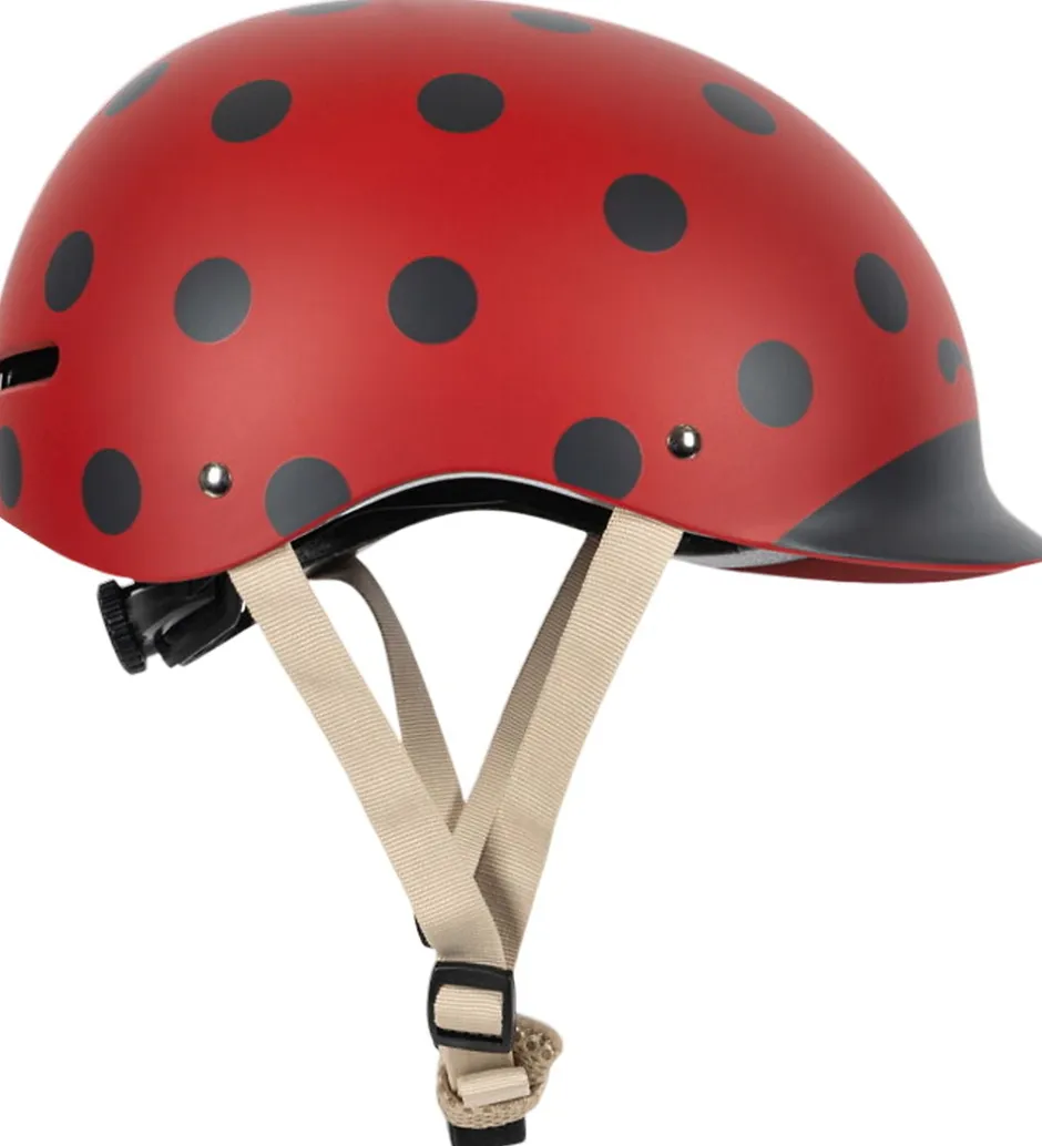 Børnesikkerhed|Cykelhjelme*Konges Sløjd Cykelhjelm - Ladybug