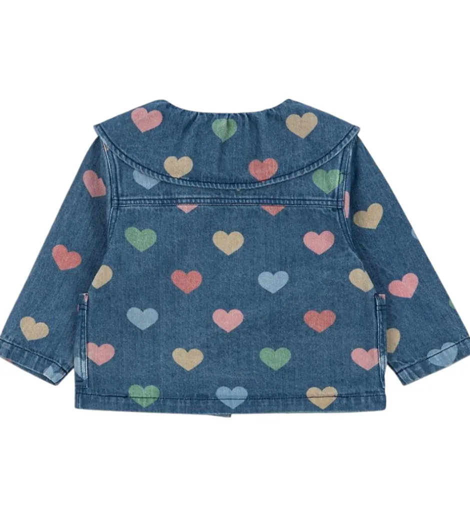 Skjorter*Konges Sløjd Denimjakke - Denim - Magot - Bon Coeur Colore