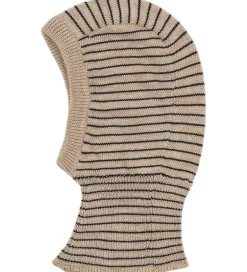 Elefanthuer*Konges Sløjd Elefanthue - Uld - 1-lags - Louli - Stripe Bluie