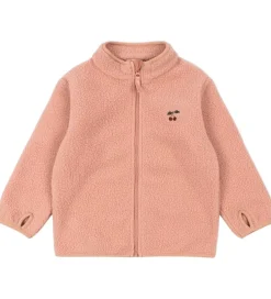 Børn Konges Sløjd Fleecejakke - Thermy - Cameo Brown