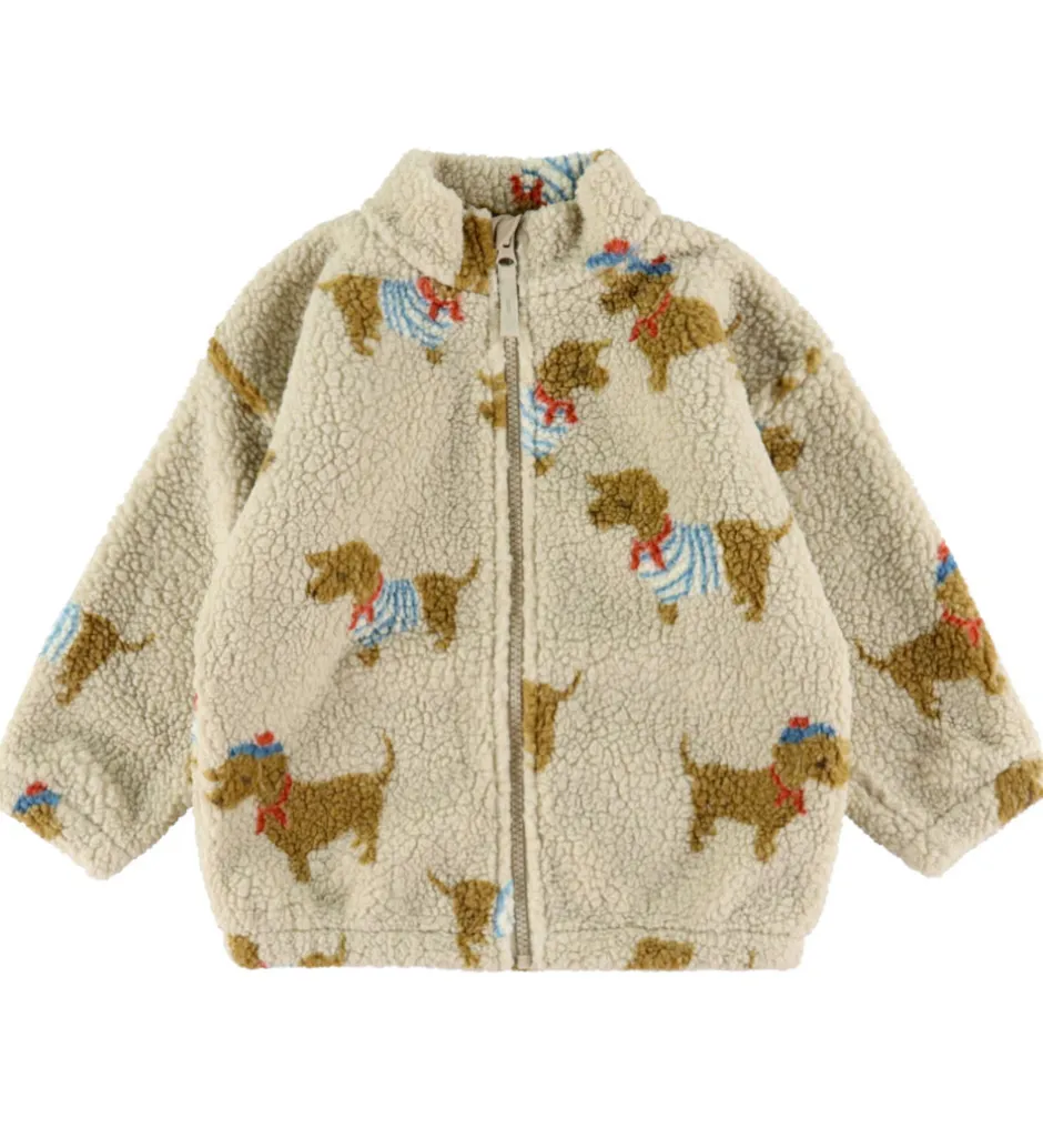 Fleece*Konges Sløjd Fleecejakke - Jody Teddy - Bassotto