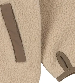 Børn Konges Sløjd Fleecejakke - Flynn - Oxford Tan