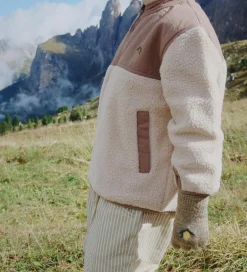 Børn Konges Sløjd Fleecejakke - Flynn - Oxford Tan