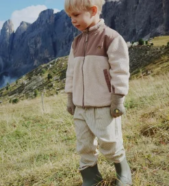 Børn Konges Sløjd Fleecejakke - Flynn - Oxford Tan