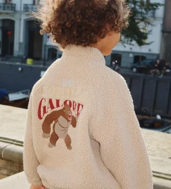 Fleece*Konges Sløjd Fleecejakke - Jazz Teddy - Oxford Tan