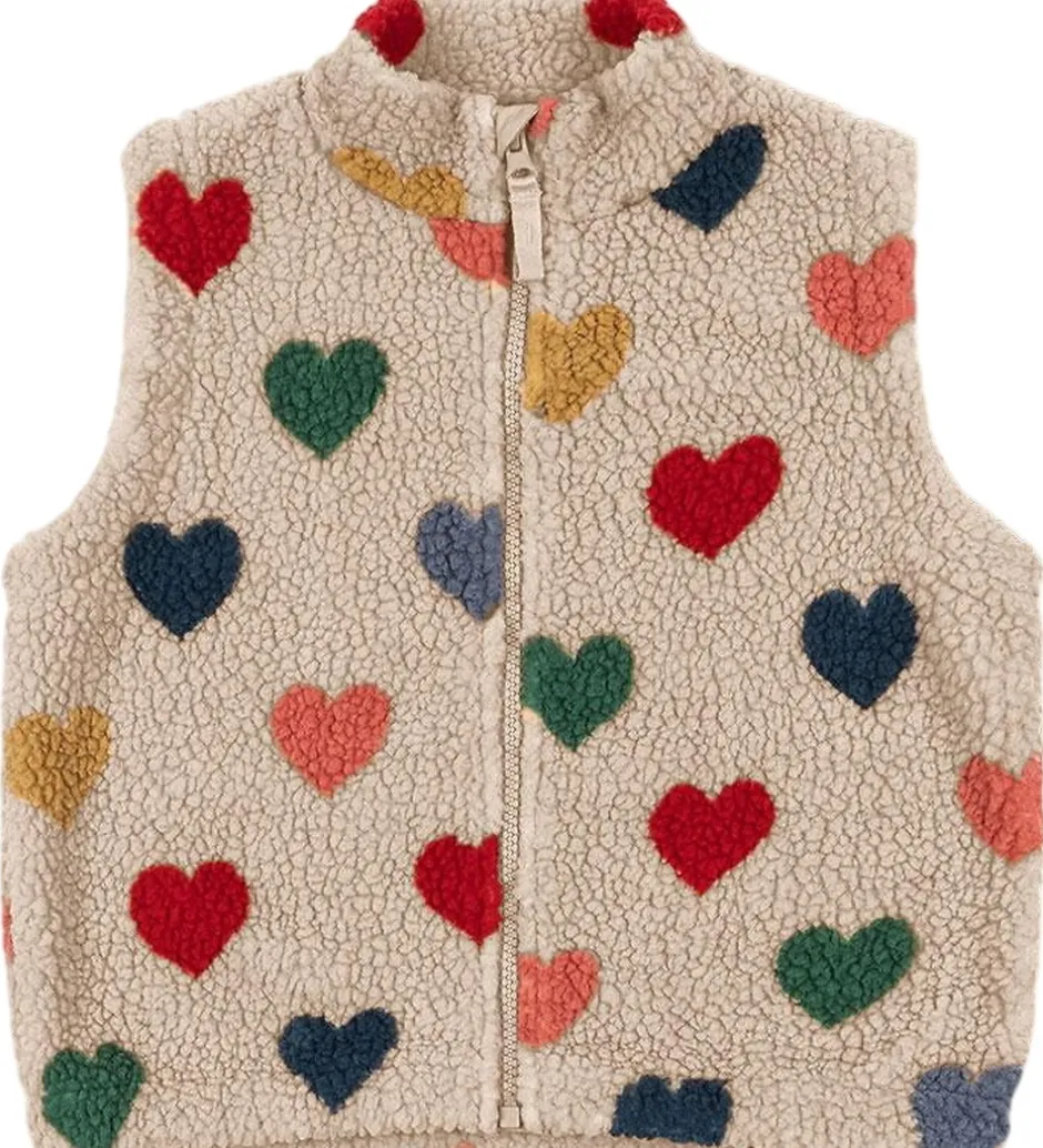 Veste* Konges Sløjd Fleecevest - Jody Teddy - Bon Coeur Coloré