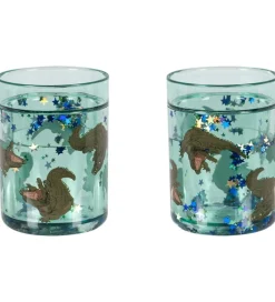 Spisetid|Kop Og Tudekop*Konges Sløjd Glitterkopper - 2-pak - Crocodile