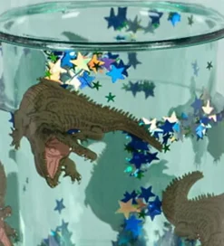 Spisetid|Kop Og Tudekop*Konges Sløjd Glitterkopper - 2-pak - Crocodile