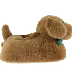 Hjemmesko*Konges Sløjd Hjemmesko - Sausage Dog Footies - Chicory Coffe