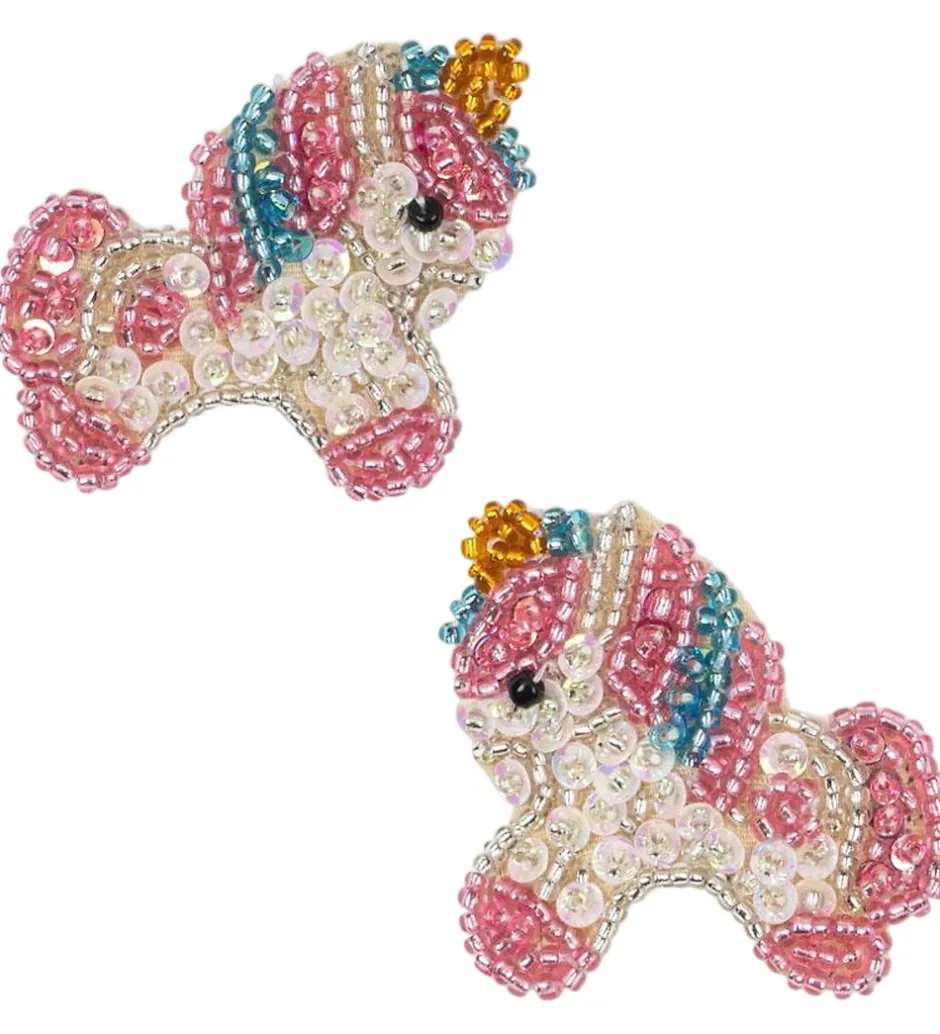 Konges Sløjd Hårklips - 2-pak - Unicorn