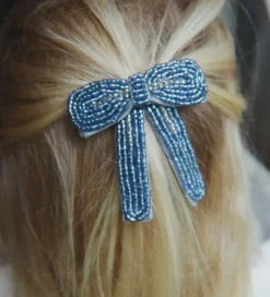 Konges Sløjd Hårspænde - Celebration Pearl Bow - 7x8 cm - Ashley