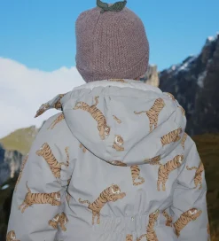 Børn Konges Sløjd Hue - Uld - Strik - Fruity - Bunny Brown Melange