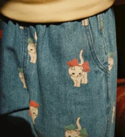 Bukser Og Jeans*Konges Sløjd Jeans - Magot - Bow Kitty Denim