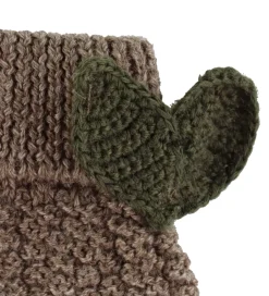 Handsker Og Luffer*Konges Sløjd Luffer - Strik - Fruity - Bunny Brown Melange