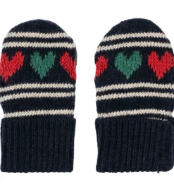 Handsker Og Luffer*Konges Sløjd Luffer - Uld/Polyamid - Belou - Heart