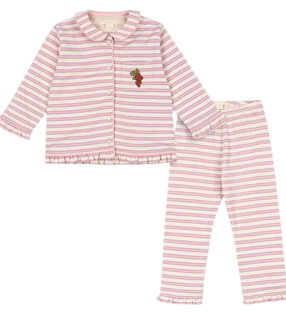 Børn Konges Sløjd Nattøj - Pio Frill - Lolly Stripe