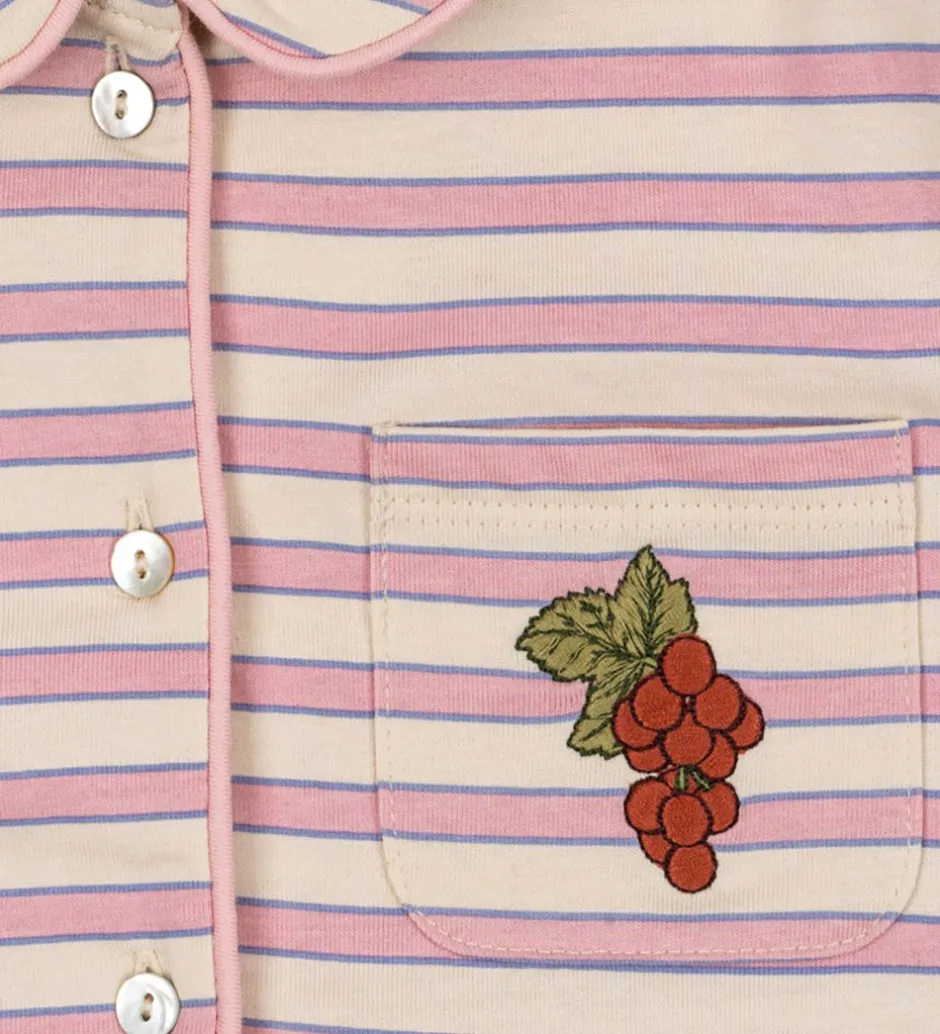 Børn Konges Sløjd Nattøj - Pio Frill - Lolly Stripe