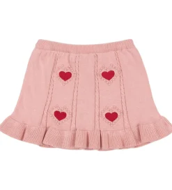 Nederdele*Konges Sløjd Nederdel - Strik - Soleil - Silver Pink