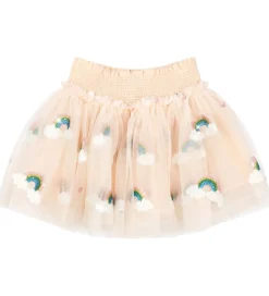 Nederdele*Konges Sløjd Nederdel - Tyl - Tullie Smock - Rainbow Glitter