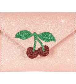 Punge*Konges Sløjd Pung - Love Letter - Pink Glitter