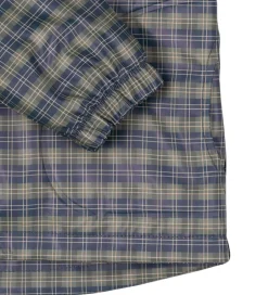 Børn Konges Sløjd Regntøj m. Seler/Fleece - Palme - Laurel Blue Check