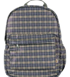 Rygsække*Konges Sløjd Rygsæk - PU - Rainy - Midi - Laurel Blue Check