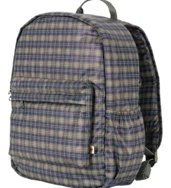 Rygsække*Konges Sløjd Rygsæk - PU - Rainy - Midi - Laurel Blue Check