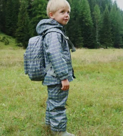 Rygsække*Konges Sløjd Rygsæk - PU - Rainy - Midi - Laurel Blue Check