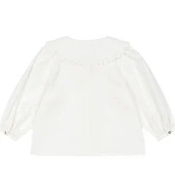 Børn Konges Sløjd Skjorte - Coeur Collar - Optic White