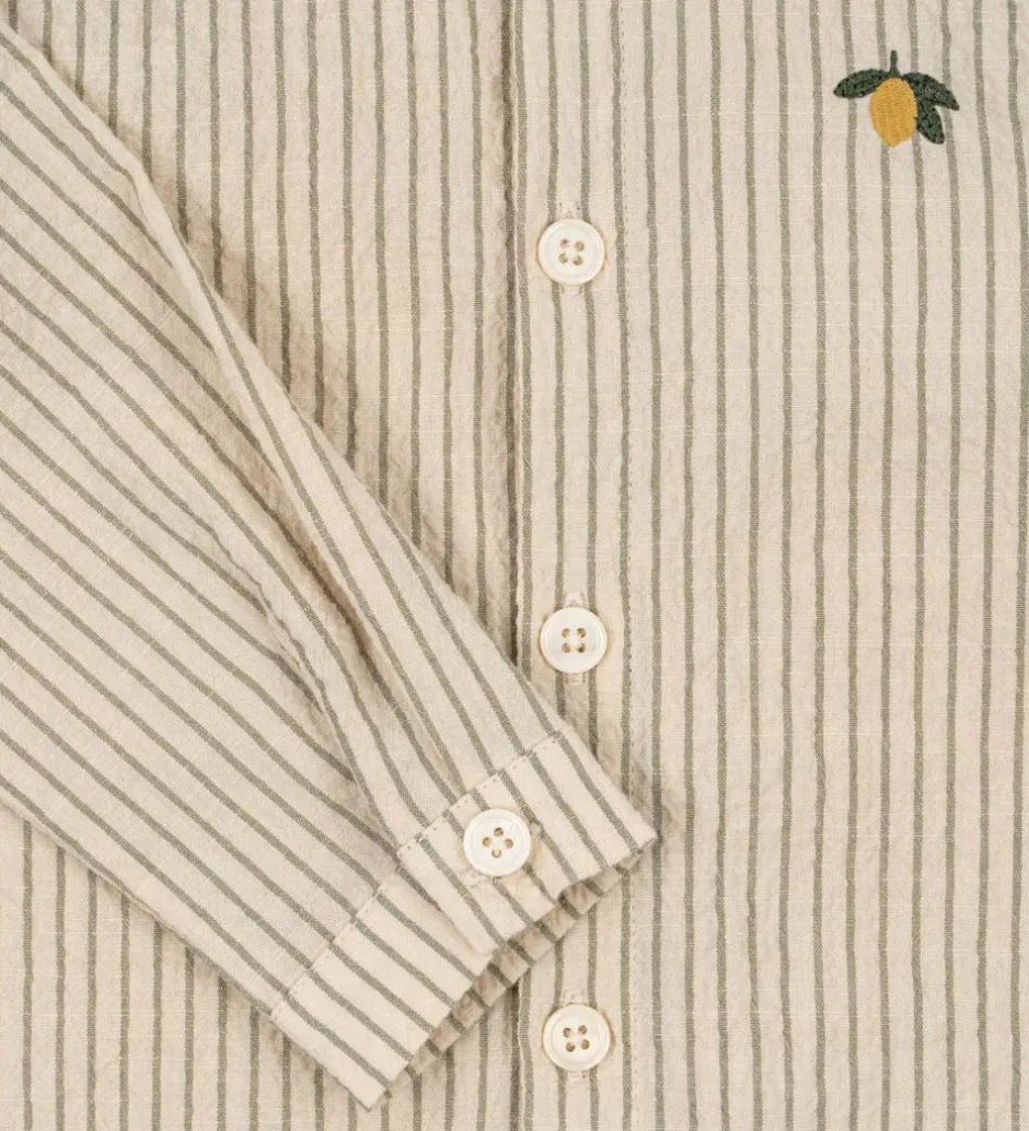 Børn Konges Sløjd Skjorte - Elliot - Tea Stripe