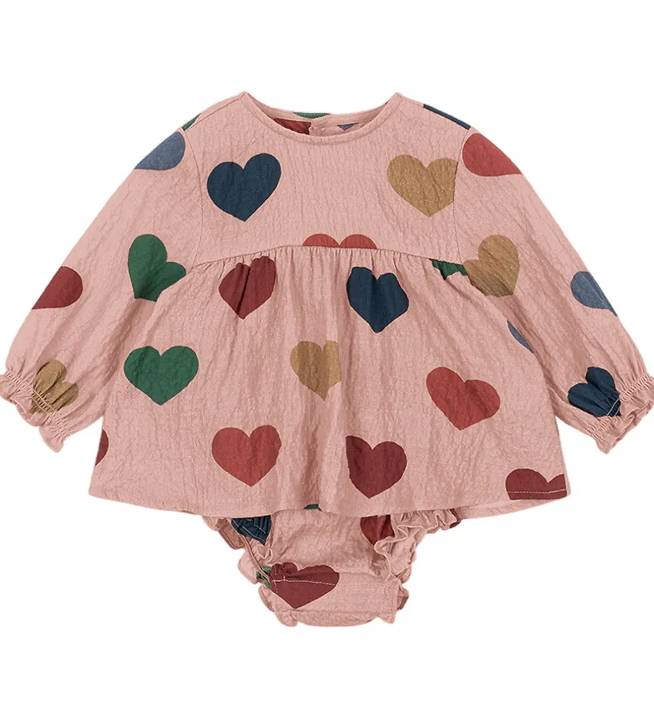 Sommerdragter*Konges Sløjd Sommerdragt - Elin - Coeur Rose Colore
