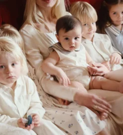 Børn Konges Sløjd Sommerdragt - Celebration Sailor Romper - Ashley Bl