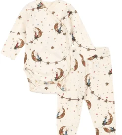 Leggings|Bodyer*Konges Sløjd Sæt - Slå-om Body l/æ/Leggings - Luna