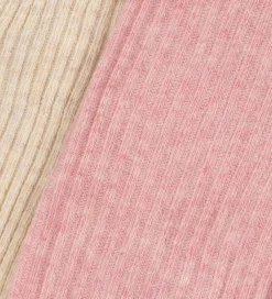 Børn Konges Sløjd Strømpebukser - 2-pak - Rib - Rose Mix