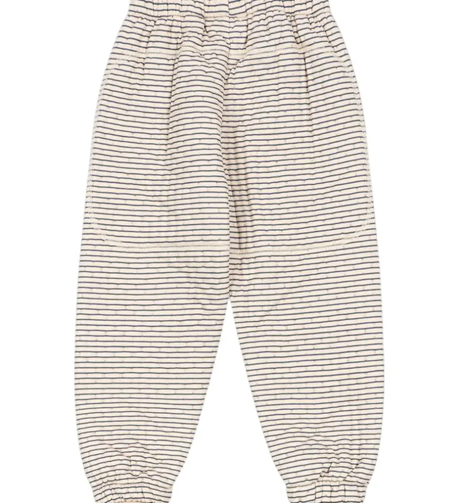 Børn Konges Sløjd Termobukser - Thermo - Stripe Bluie