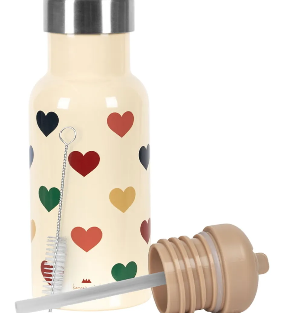Termoflasker|Skole*Konges Sløjd Termoflaske - 350 ml - Hearts