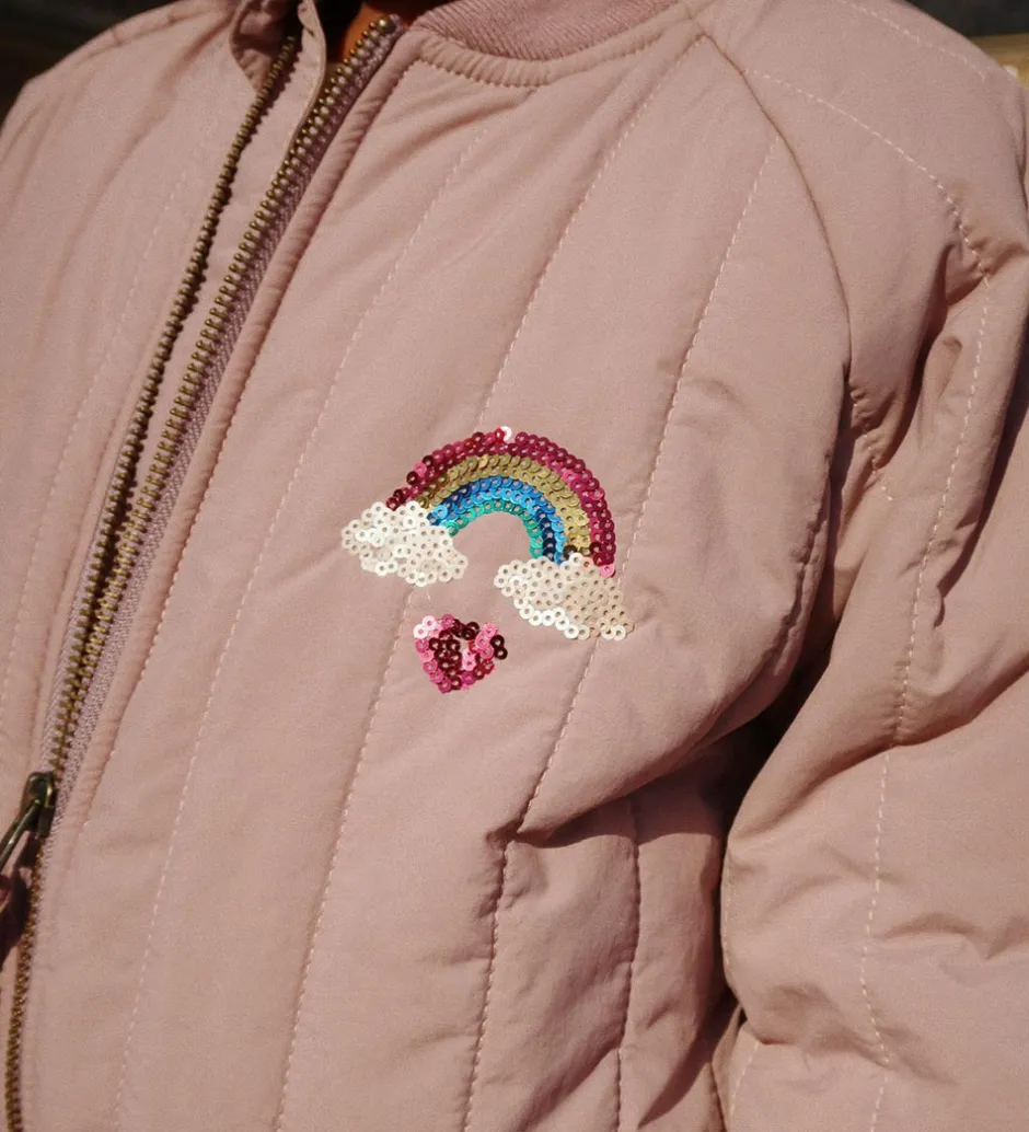 Børn Konges Sløjd Termojakke - Juno Bomber - Twilight Mauve