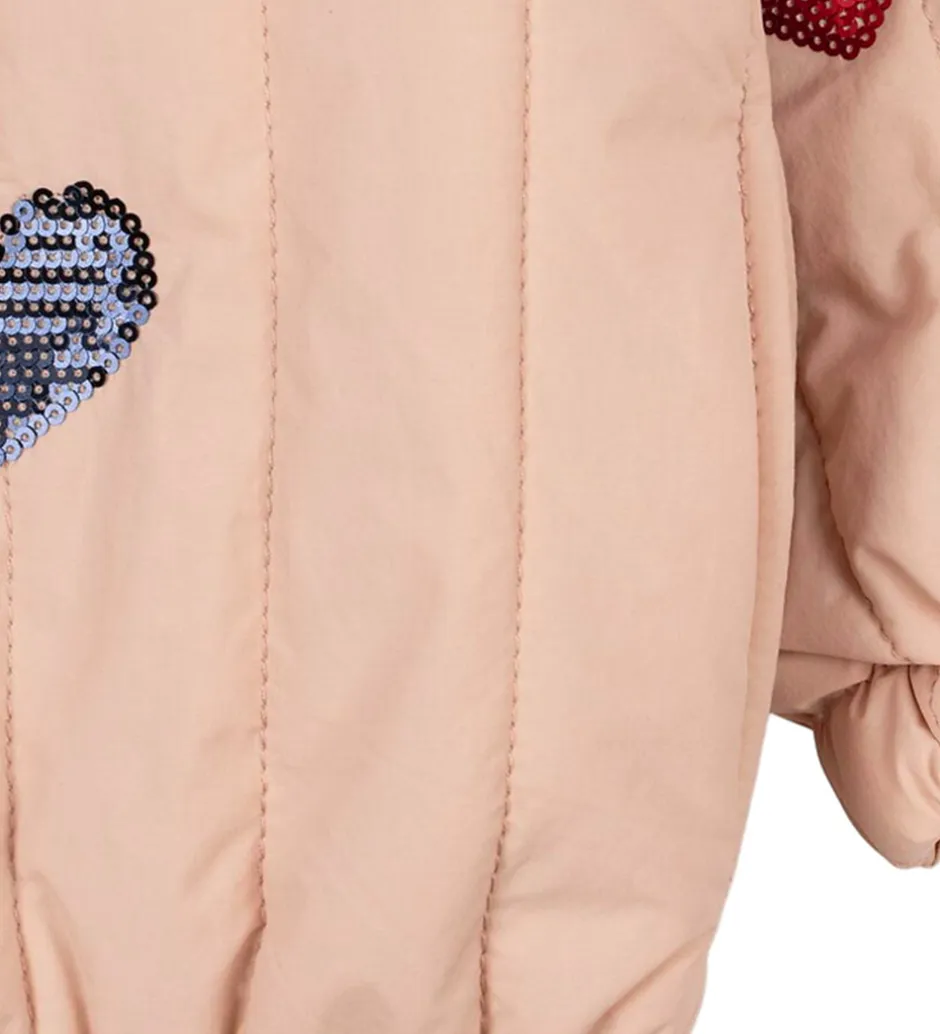Termotøj*Konges Sløjd Termojakke - Juno Sequin Bomber - Cameo Rose