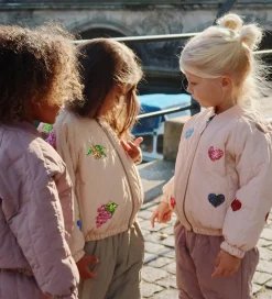 Termotøj*Konges Sløjd Termojakke - Juno Sequin Bomber - Cameo Rose