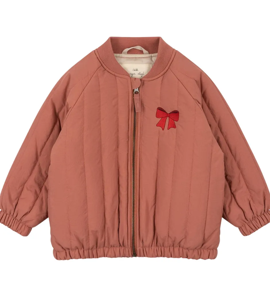Børn Konges Sløjd Termojakke - Juno Bomber - Canyon Rose
