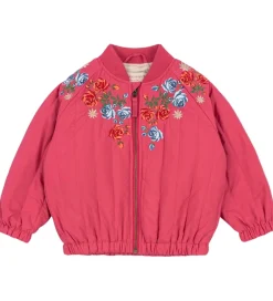 Børn Konges Sløjd Termojakke - Juno Bomber - Raspberry Wine