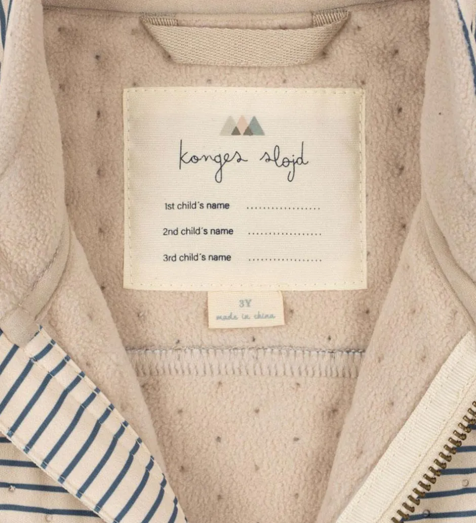Børn Konges Sløjd Termojakke - Thermo - Stripe Bluie