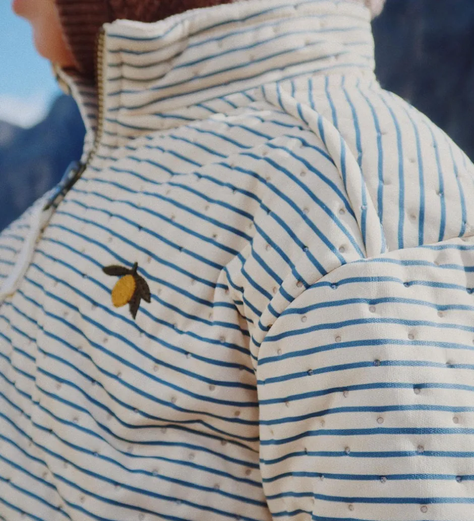 Børn Konges Sløjd Termojakke - Thermo - Stripe Bluie