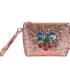 Toilettasker|Pleje- Og Toiletartikler*Konges Sløjd Toilettaske m. Tilbehør - Glitter Rose