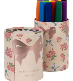 Tuscher Og Farver*Konges Sløjd Tuscher - My Little Marker Set - 16 stk. - Flower