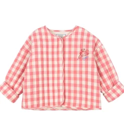 Børn Konges Sløjd x Rosie H-W Termojakke - Peach Blossom Check