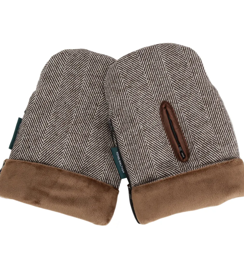 Barnevognshandsker*KongWalther Barnevognshandsker - Østerbro - Brown Tweed
