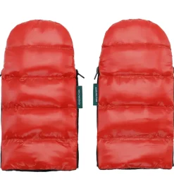 Barnevognsudstyr|Barnevognshandsker*KongWalther Barnevognshandsker - Østerbro - Puffer red